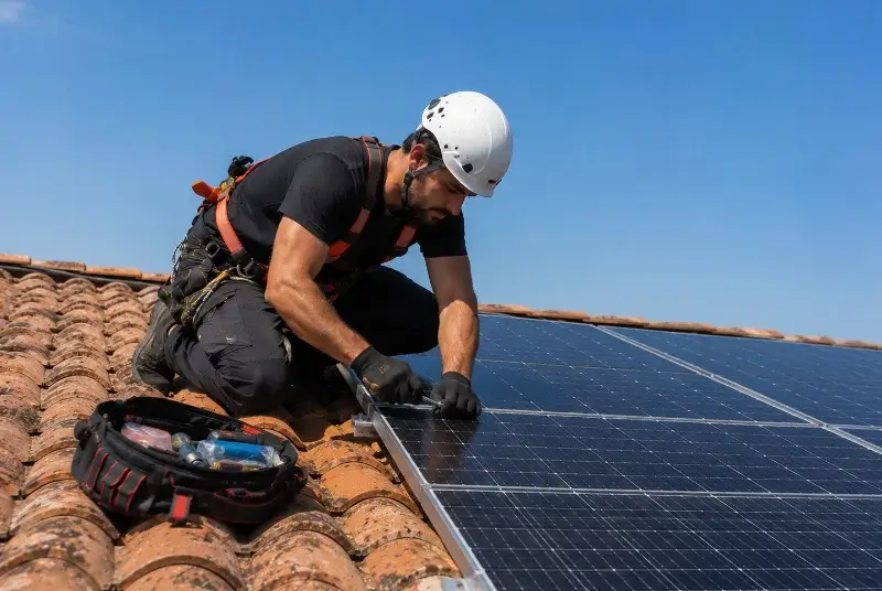 Maintenance et monitoring de panneaux solaires à Toutlemonde